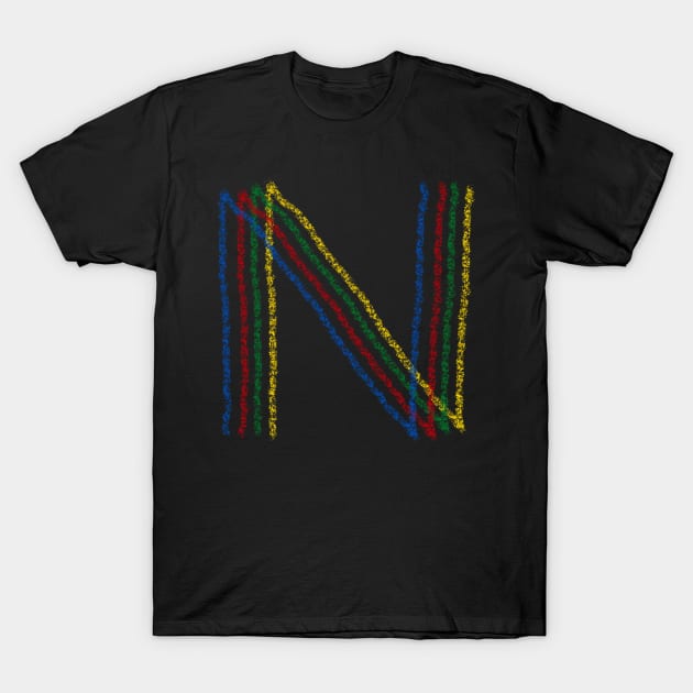 The letter N! T-Shirt by spinlifeapparel